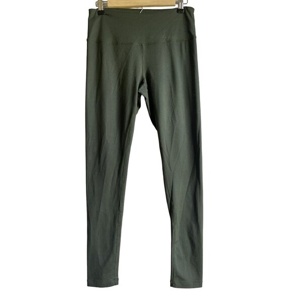 Z by Zella Green Full Length Leggings Size Medium Gym Workout Active Athleisure - Picture 1 of 8